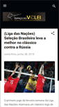 Mobile Screenshot of espacodovolei.com